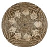 Seagrass Plate Handmade Basket Wall Decor Set of 3 Brown - Olivia & May - image 4 of 4