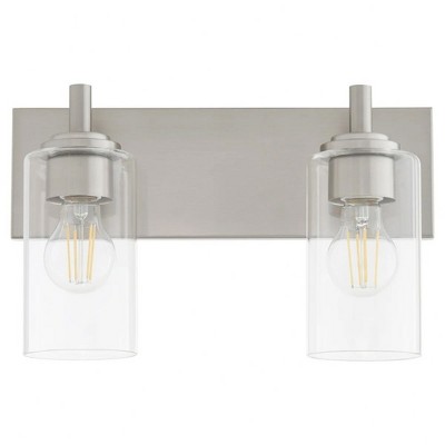 Quorum Lighting Fallstaff 2 - Light Vanity in  Satin Nickel