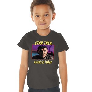 Toddler Boys' St Originalbalance Of Terror T-Shirt Charcoal - 1 of 4
