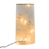 Stony Creek 10.0 Inch Dove Love Pre-Lit Large Glass Vase Lighted Glass Accent , Bereavement Bereavement Birds Remembrance (1PC) - 3 of 4