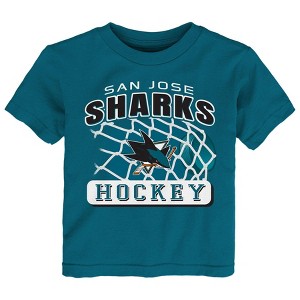 NHL San Jose Sharks Toddler Boys' Short Sleeve T-Shirt - 1 of 1