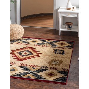 Unique Loom  Pioneer Kallispell Area Rug - 1 of 4