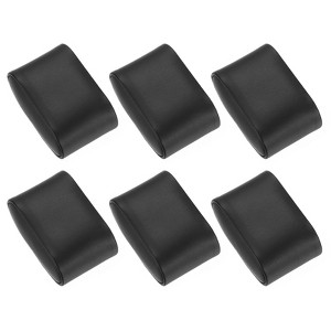 Unique Bargains PU Leather Soft Comfortable Non-abrasive Jewelry Trays 6 Pcs - 1 of 4