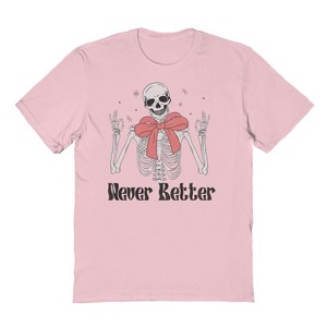 Social Collective Men Never Better Short Sleeve Graphic Cotton T-Shirt - 1 of 4