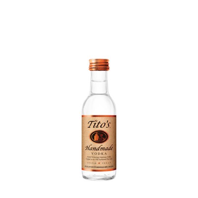 Tito&#39;s Handmade Vodka - 50ml Bottle