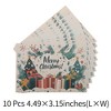Unique Bargains Christmas Greeting Card Multicolor 4.5"x 3.1" 10 Pcs - 3 of 4