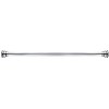 Home Mart Goods Satin Nickel Metal Shower Curtain Tension Rod Rust Resistant Non-Slip - 42"-72" - 4 of 4