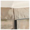 Westerly 13' x 13' Steel Patio Gazebo - Camel - Christopher Knight Home - image 3 of 4