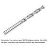 Unique Bargains C2/K20 Carbide Tungsten Steel Straight Shank Jobber Drill Bits 4 Pcs - 3 of 4