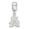Black Bow Jewelry Sterling Silver Arizona State Sun Devils NCAA Bead Charm - 2 of 4