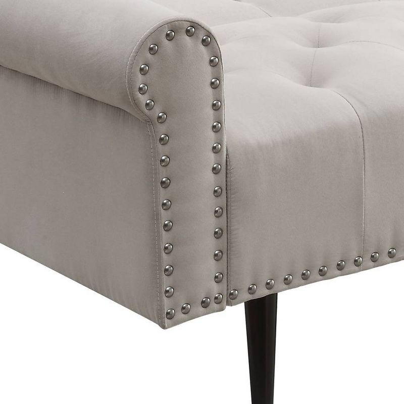 82&#34; Eiroa Sofa Beige Fabric - Acme Furniture, 5 of 9