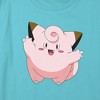 Girl's Pokemon Clefairy Large Portrait Crop Top T-Shirt - 2 of 3