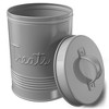 Amici Pet Retro Treats Storage Canister, 72 oz. , Gray - 2 of 4