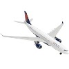 Airbus A330-200 Commercial Aircraft "Delta Air Lines" White with Red and Blue Tail 1/400 Diecast Model Airplane by GeminiJets - 4 of 4