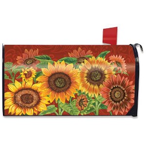 Briarwood Lane Mailbox Cover  - Standard Size - Colorful Sunflowers Fall For Fall Mailbox Cover - 1 of 3
