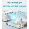 R.W.FLAME 10,000 BTU Window Air Conditioner Cools up to 450 Sq.ft, Remote Control, 6 in 1 Energy Saving Air Conditioner Window Unit, Easy to Install - 2 of 4