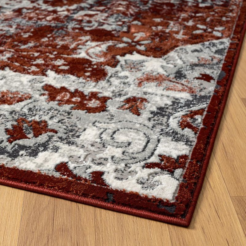 Moroccan Medallion Area Rug, 5 of 13