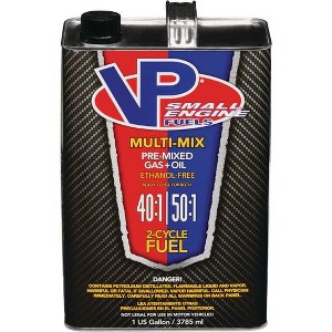 VP Racing Fuels Gal. 40:1/50:1 Ethanol-Free Multi-Mix Gas & Oil Pre-Mix - 1 of 1