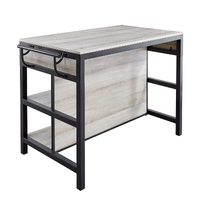 Driftwood Gray Transitional Counter Height Dining Table