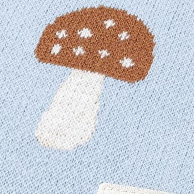 mushroom - blue