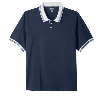 Kingsize Men's Big & Tall Heavyweight Jersey Polo Shirt - Big - 8xl ...