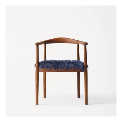 Faux fur cheap accent chair target