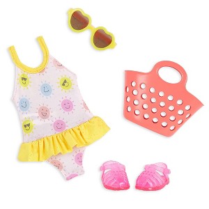 Glitter Girls Splish, Splash, and Sparkles Swimsuit Outfit for 14" Dolls - 1 of 4