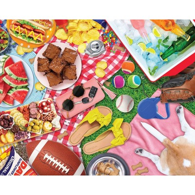 All American Picnic 1000 Piece Jigsaw Puzzle