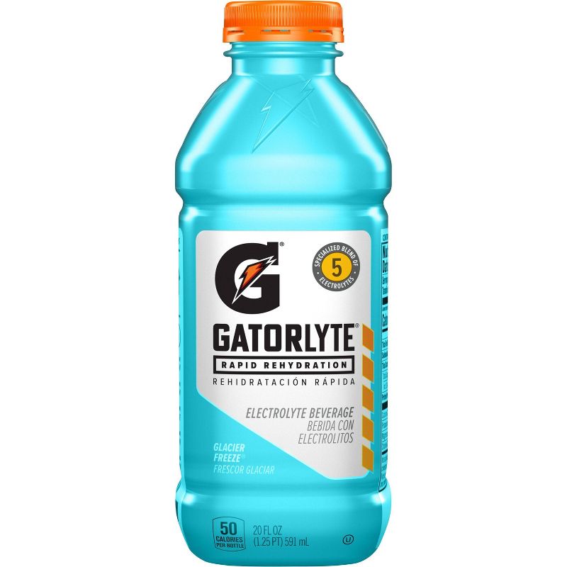 Gatorlyte Glacier Freeze Sports Drink - 20 fl oz Bottle, 1 of 7