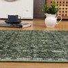 Vintage Area Rugs Floral Printed Indoor Mat Non-Slip Backing Throw Rugs Washable Low Pile Accent Carpet for Bedroom - 3 of 4