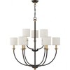 Quoizel Lighting Audley 9 - Light Chandelier in  Old Bronze - 2 of 3