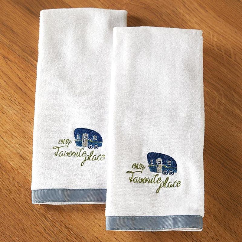 The Lakeside Collection Our Favorite Place is Together Bath Collection - Hand Towels 2 Pieces, 5 of 9