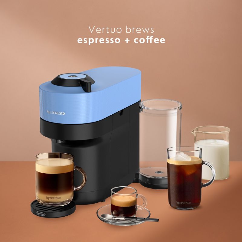 Nespresso Vertuo Pop+ Combination Espresso and Coffee Maker with Milk Frother, 3 of 13