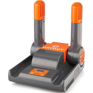 DryGuy Force Dry Digital Shoe Dryer, 2 Ports, Gray/Orange - 1 of 2