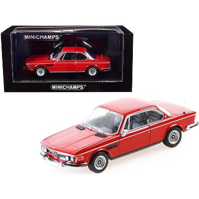 1969 BMW 3.0 CS Red Limited Edition to 504 pieces Worldwide 1/43 Diecast Model Car by Minichamps