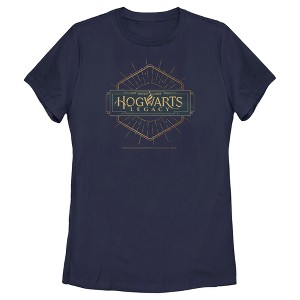 Women's Hogwarts Legacy Small Art Deco Logo T-Shirt - 1 of 4