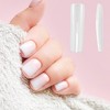 Unique Bargains Women's Full Coverage Nail Supplies XXL Clear 1 Set - 4 of 4