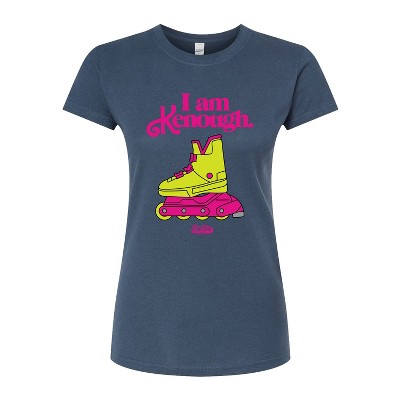 Women's - Barbie - I Am Kenough Rollerblades Fitted Graphic T-Shirt