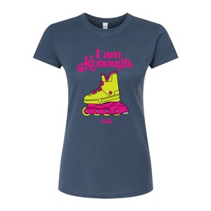 Women's - Barbie - I Am Kenough Rollerblades Fitted Graphic T-Shirt - 1 of 2