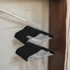 20/50/30-Pack Pants Hangers, Velvet Hangers with Adjustable Clips, Space-Saving Heavy-Duty, Non-Slip Skirt Hangers for Pants, Skirts - 4 of 4