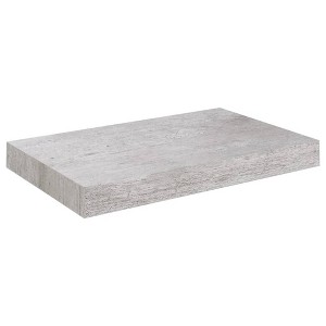 vidaXL Floating Wall Shelf Concrete Gray 9.1"x9.3"x1.5" MDF - 1 of 1