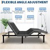 Twin XL Adjustable Bed Frame, Ergonomic Electric Bed Base with Wireless Remote and 2 USB Ports - 3 of 4