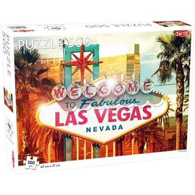 Tactic Las Vegas Jigsaw Puzzle - 500pc