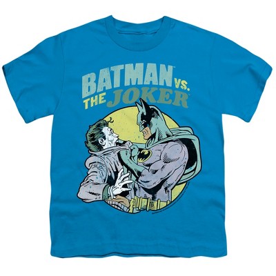 Batman Vs Joker 2 Kids T Shirt For Youth, Turquoise