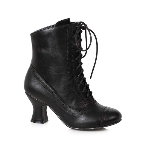 Women's Black Victorian Boots