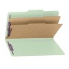 Smead Pressboard Classification File Folder with SafeSHIELD  Fasteners, 2 Divider, 2" Expansion, Legal Size, 10 per Box - 4 of 4
