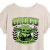Women's - Star Wars - The Mandalorian Grogu Collegiate Oversized Graphic T-Shirt - 2 of 4