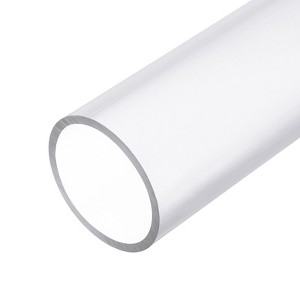 Unique Bargains High Impact Rigid Clear Pipe 1 Pc - 1 of 4