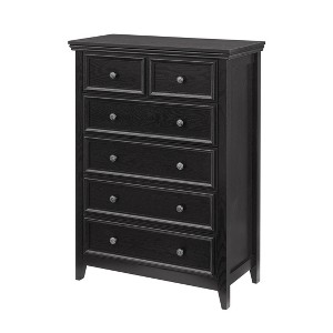 Lyngins 6-Drawer Dresser with Metal Handles,Modern Chest of Drawers,Storage Furniture for Bedroom,Living Room - 1 of 4