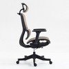 Dolonm Ergonomic Home Office Chair with Adjustable Lumbar & Headrest - Breathable Mesh Back, 4D Armrests, 90°-120° Recline - 4 of 4